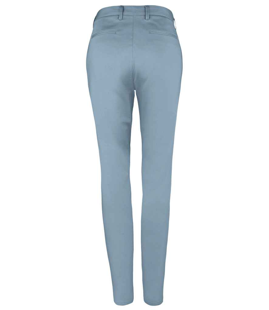 SOL'S Ladies Jared Stretch Trousers - Creamy Dark Blue (02918)