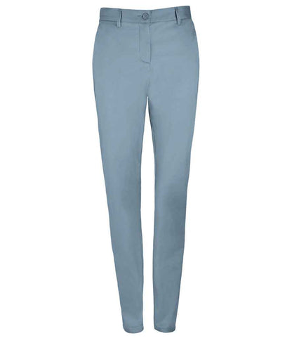 SOL'S Ladies Jared Stretch Trousers - Creamy Dark Blue (02918)