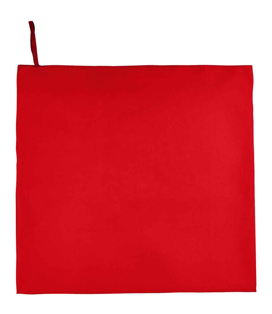 SOL'S Atoll 100 Microfibre Bath Sheet - Red (02936)
