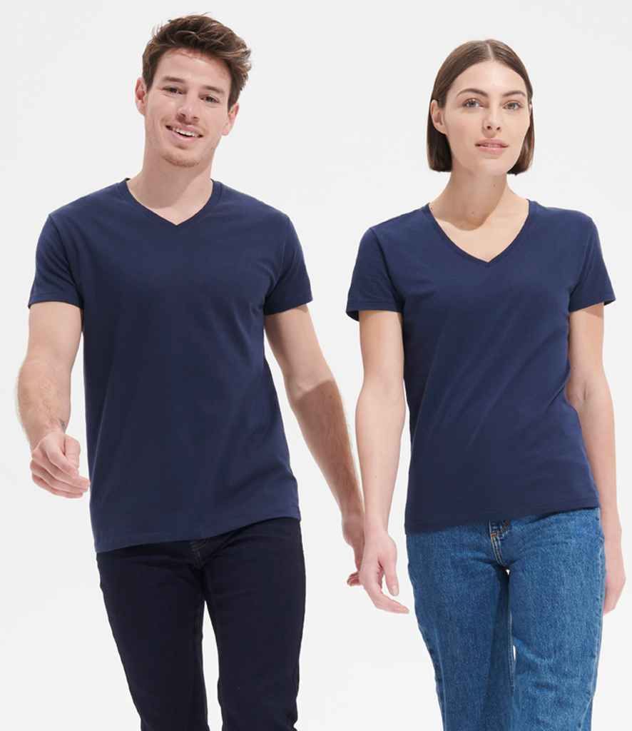 SOL'S Imperial V Neck T-Shirt - French Navy (02940)