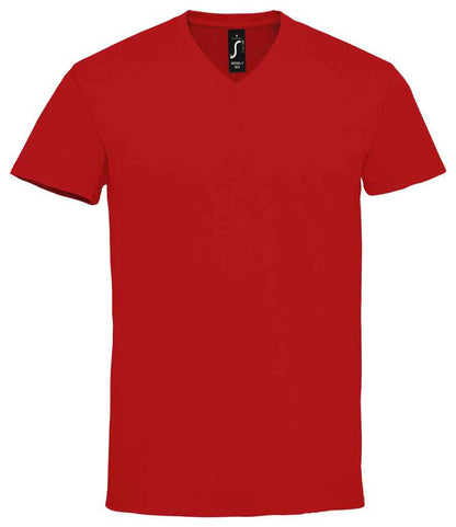 SOL'S Imperial V Neck T-Shirt - Red (02940)