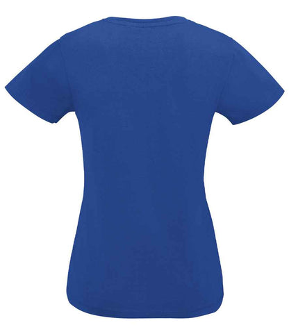 SOL'S Ladies Imperial V Neck T-Shirt - Royal Blue (02941)
