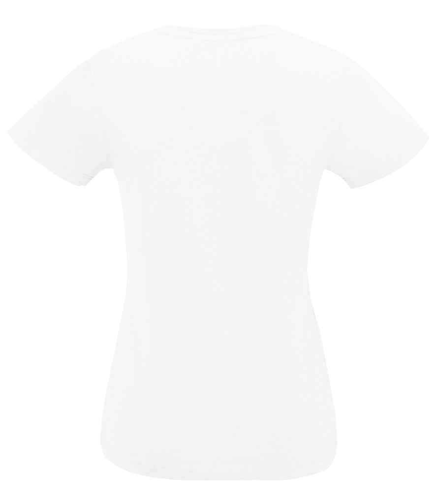 SOL'S Ladies Imperial V Neck T-Shirt - White (02941)