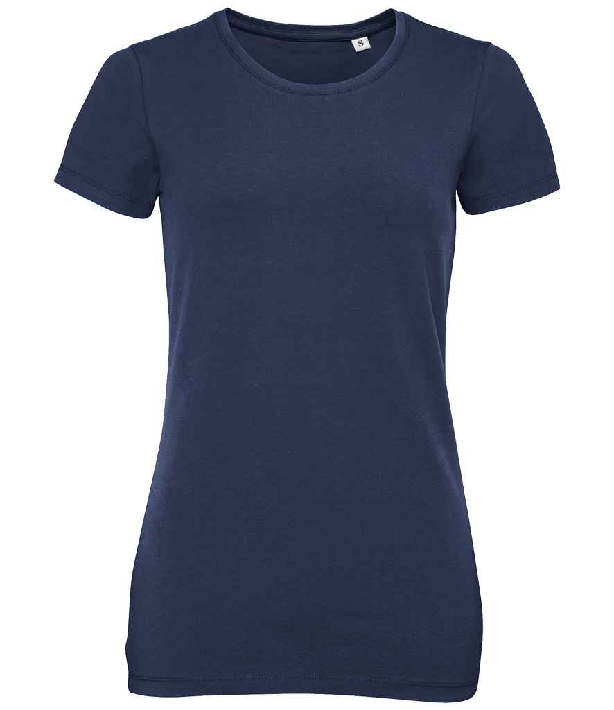 SOL'S Ladies Millenium Stretch T-Shirt - French Navy (02946)