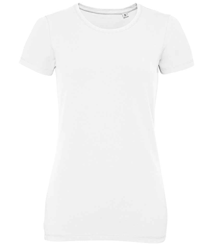 SOL'S Ladies Millenium Stretch T-Shirt - White (02946)