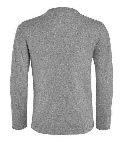SOL'S Kids Imperial Long Sleeve T-Shirt - Grey Marl (02947)