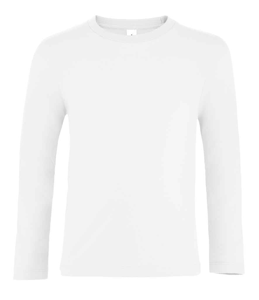SOL'S Kids Imperial Long Sleeve T-Shirt - White (02947)