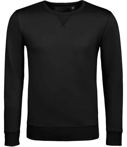 SOL'S Unisex Sully Sweatshirt - Black (02990)
