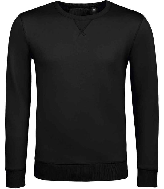 SOL'S Unisex Sully Sweatshirt - Black (02990)