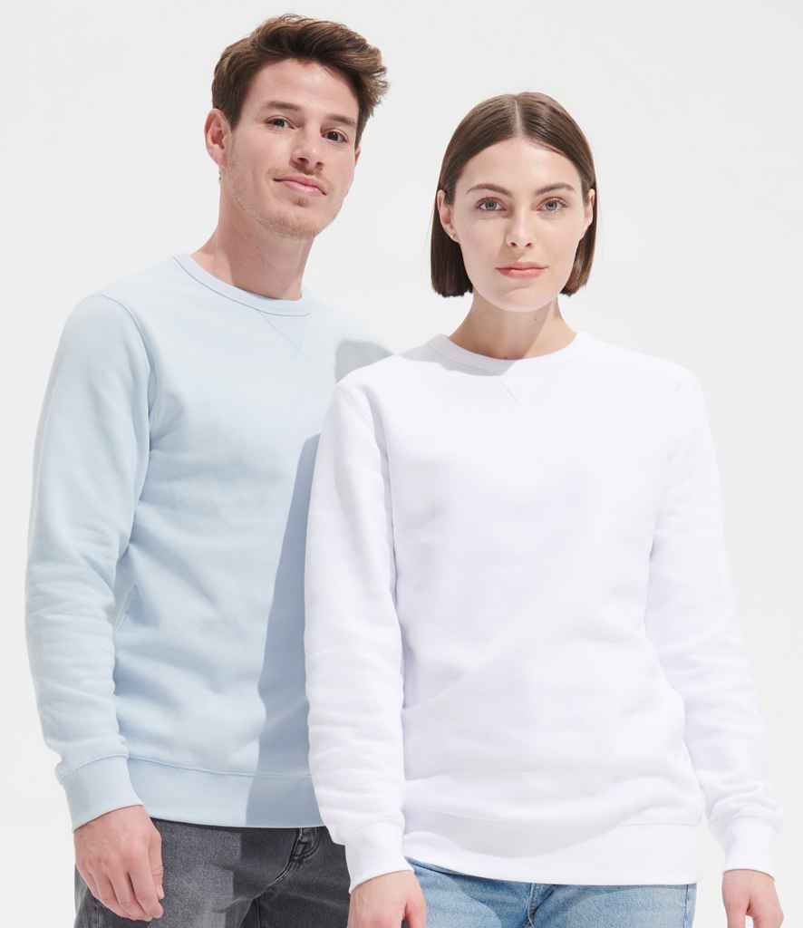 SOL'S Unisex Sully Sweatshirt - White (02990)
