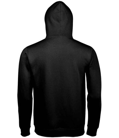 SOL'S Unisex Spencer Hooded Sweatshirt - Black (02991)
