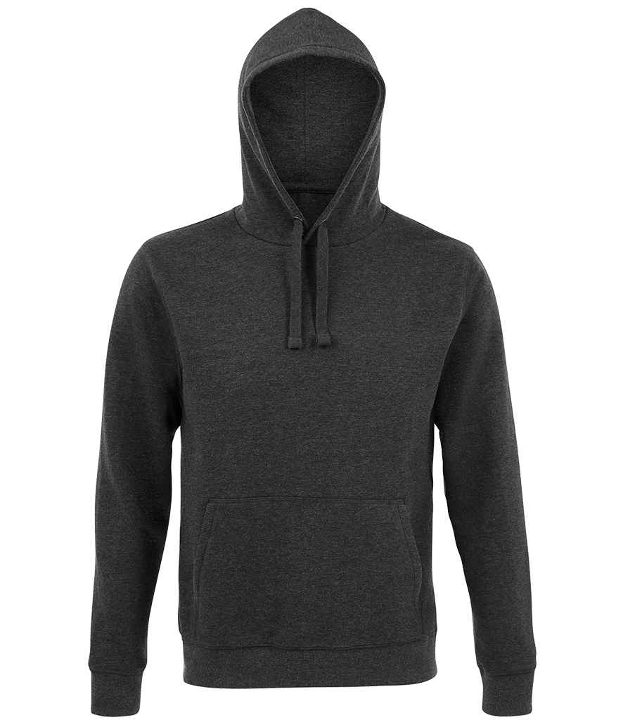 SOL'S Unisex Spencer Hooded Sweatshirt - Charcoal Marl (02991)