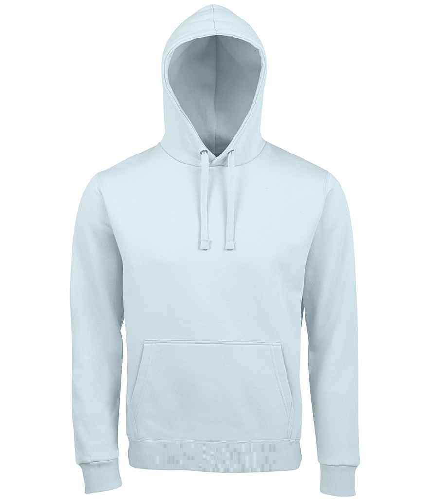 SOL'S Unisex Spencer Hooded Sweatshirt - Creamy Blue (02991)