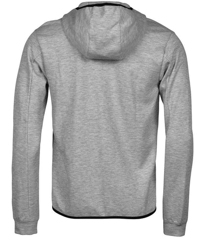 Tee Jays Athletic Hooded Full Zip Sweat Jacket - BACK