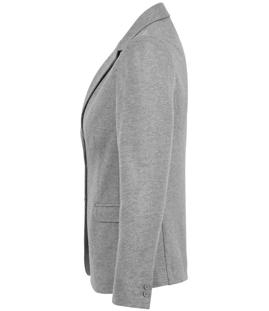 NEOBLU NEOBLU Ladies Marcel Piqué Blazer - Grey Marl (03170)