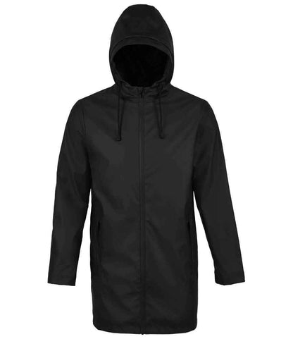 NEOBLU NEOBLU Antoine Wax Parka Jacket - Deep Black (03174)
