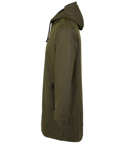 NEOBLU NEOBLU Antoine Wax Parka Jacket - Deep Khaki (03174)