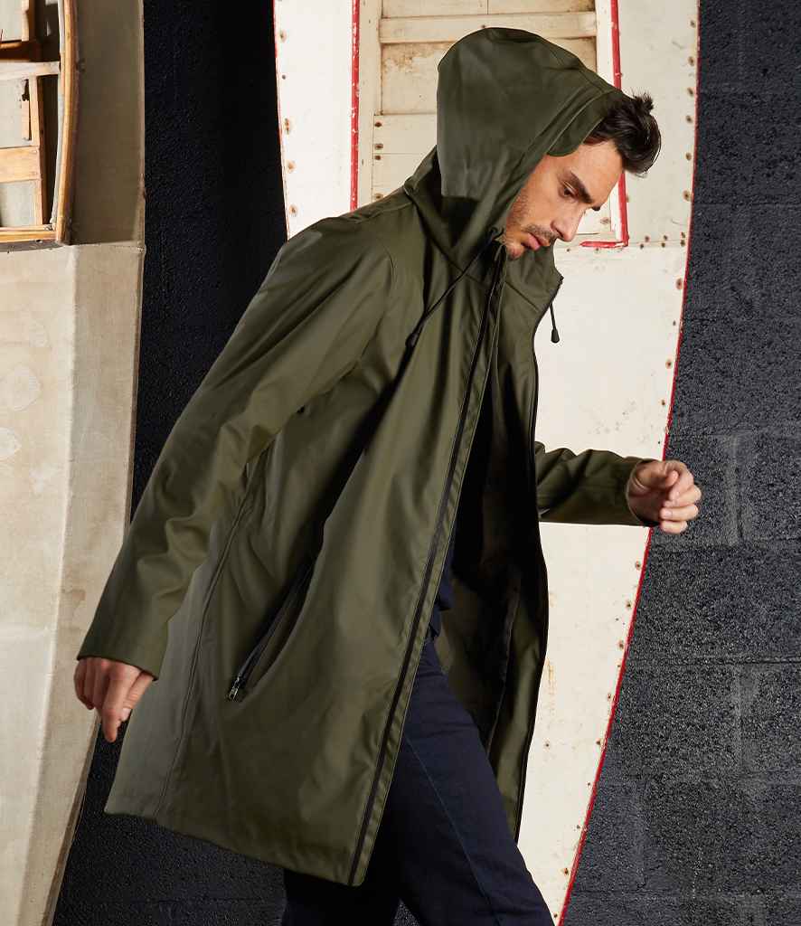 NEOBLU NEOBLU Antoine Wax Parka Jacket - Deep Khaki (03174)