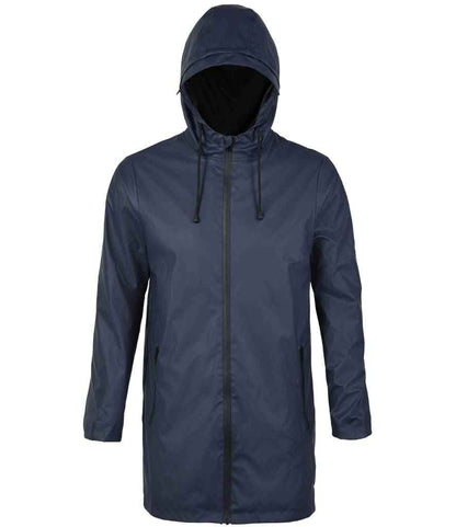 NEOBLU NEOBLU Antoine Wax Parka Jacket - Night Blue (03174)