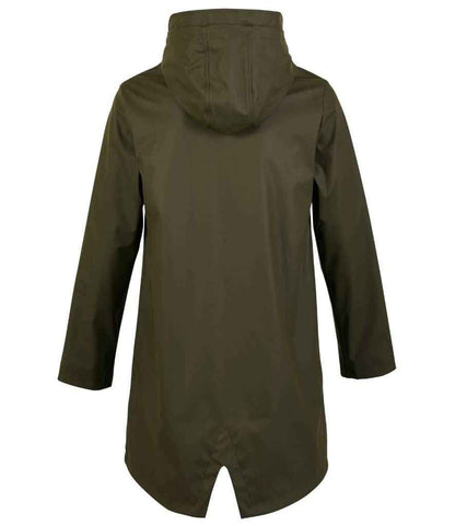 NEOBLU NEOBLU Ladies Antoine Wax Parka Jacket - Deep Khaki (03175)