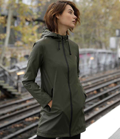 NEOBLU NEOBLU Ladies Antoine Wax Parka Jacket - Deep Khaki (03175)