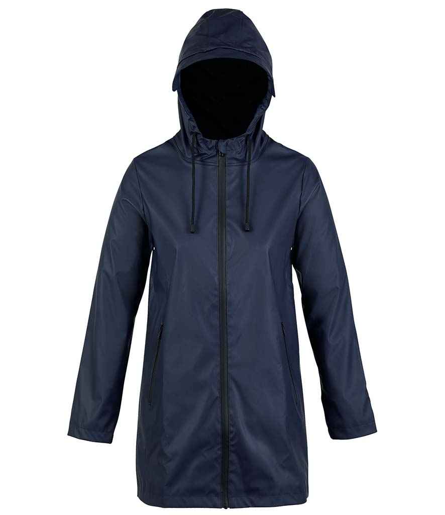 NEOBLU NEOBLU Ladies Antoine Wax Parka Jacket - Night Blue (03175)