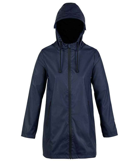 NEOBLU NEOBLU Ladies Antoine Wax Parka Jacket - Night Blue (03175)