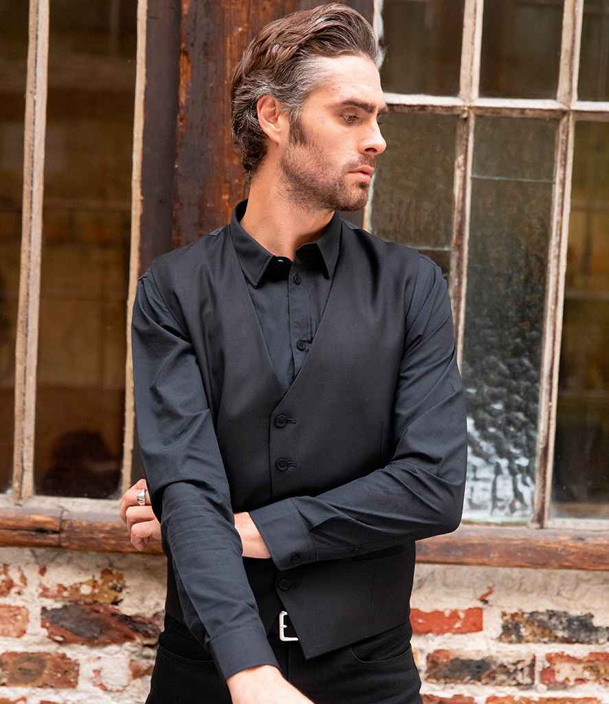NEOBLU NEOBLU Blaise Long Sleeve Shirt - Deep Black (03182)
