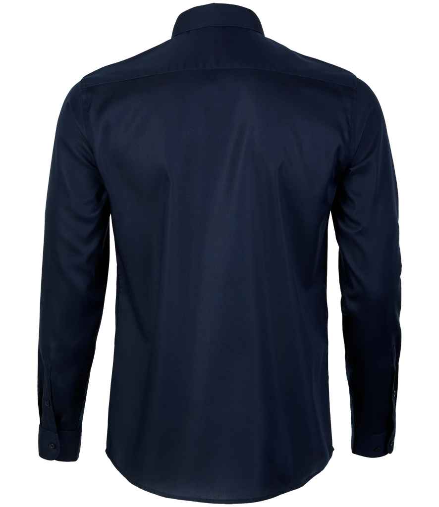 NEOBLU NEOBLU Blaise Long Sleeve Shirt - Night Blue (03182)