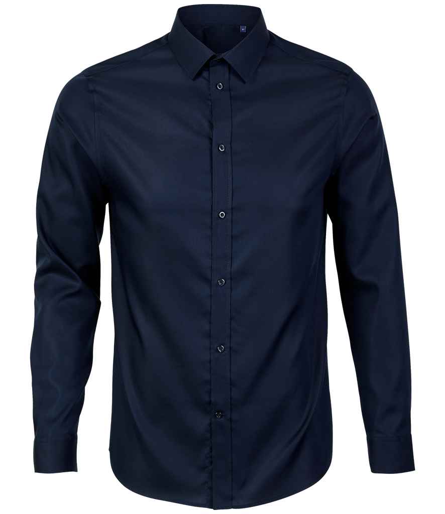NEOBLU NEOBLU Blaise Long Sleeve Shirt - Night Blue (03182)