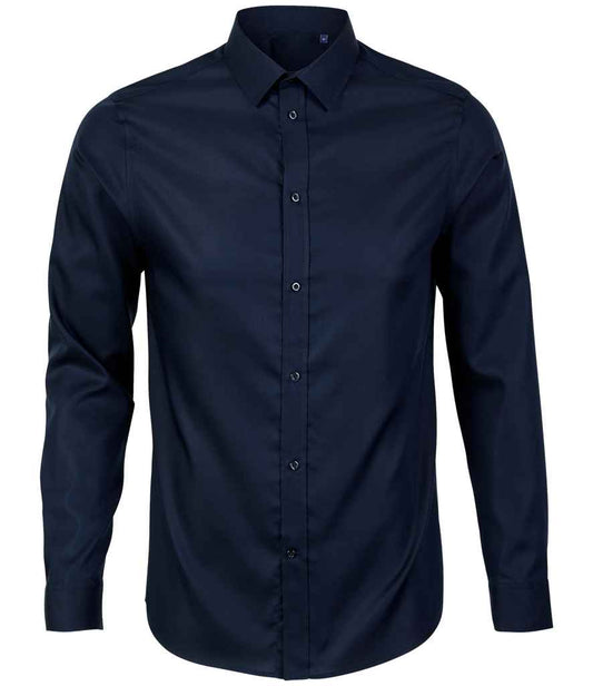NEOBLU NEOBLU Blaise Long Sleeve Shirt - Night Blue (03182)