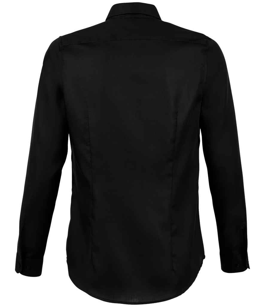 NEOBLU NEOBLU Ladies Blaise Long Sleeve Shirt - Deep Black (03183)