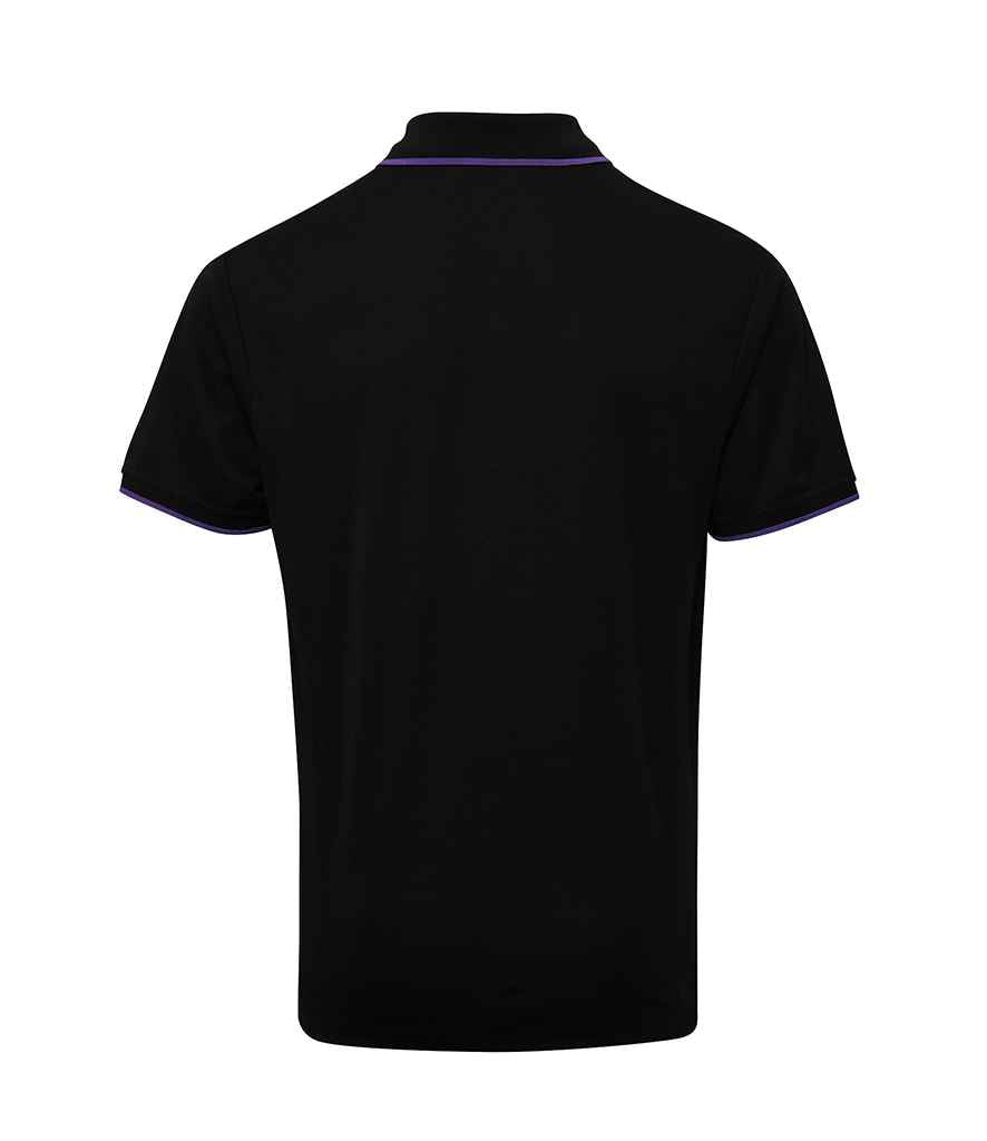 Premier Contrast Coolchecker® Piqué Polo Shirt - FRONT