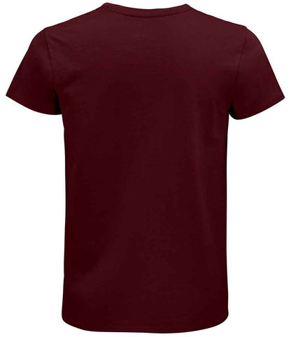 SOL'S Pioneer Organic T-Shirt - Burgundy (03565)