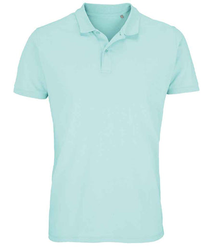 SOL'S Planet Organic Piqué Polo Shirt - Arctic Blue (03566)