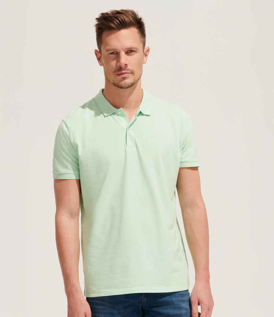 SOL'S Planet Organic Piqué Polo Shirt - Frozen Green (03566)