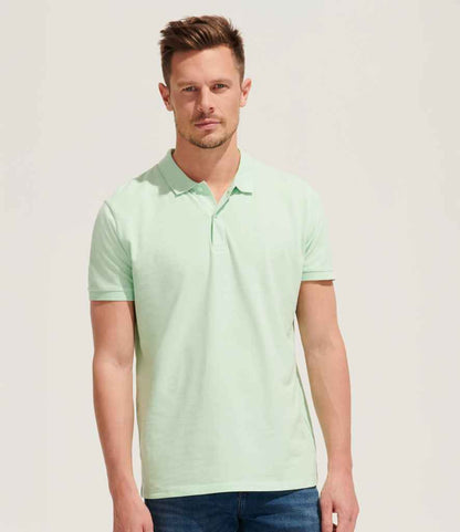 SOL'S Planet Organic Piqué Polo Shirt - Frozen Green (03566)