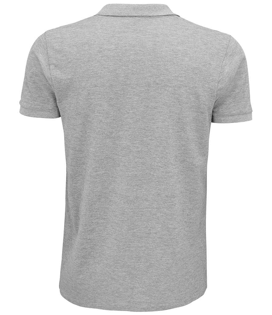 SOL'S Planet Organic Piqué Polo Shirt - Grey Marl (03566)