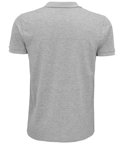 SOL'S Planet Organic Piqué Polo Shirt - Grey Marl (03566)