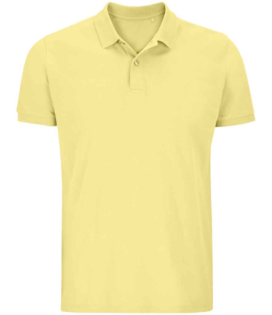 SOL'S Planet Organic Piqué Polo Shirt - Light Yellow (03566)