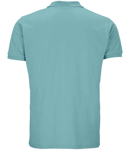 SOL'S Planet Organic Piqué Polo Shirt - Pool Blue (03566)