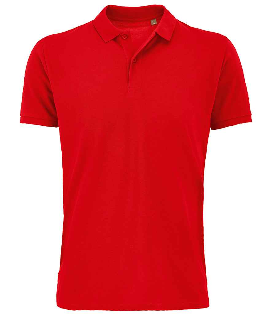 SOL'S Planet Organic Piqué Polo Shirt - Red (03566)