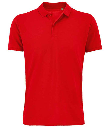 SOL'S Planet Organic Piqué Polo Shirt - Red (03566)