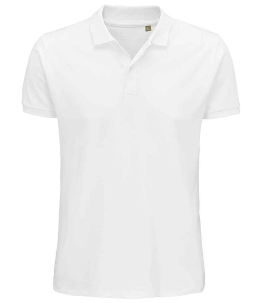 SOL'S Planet Organic Piqué Polo Shirt - White (03566)