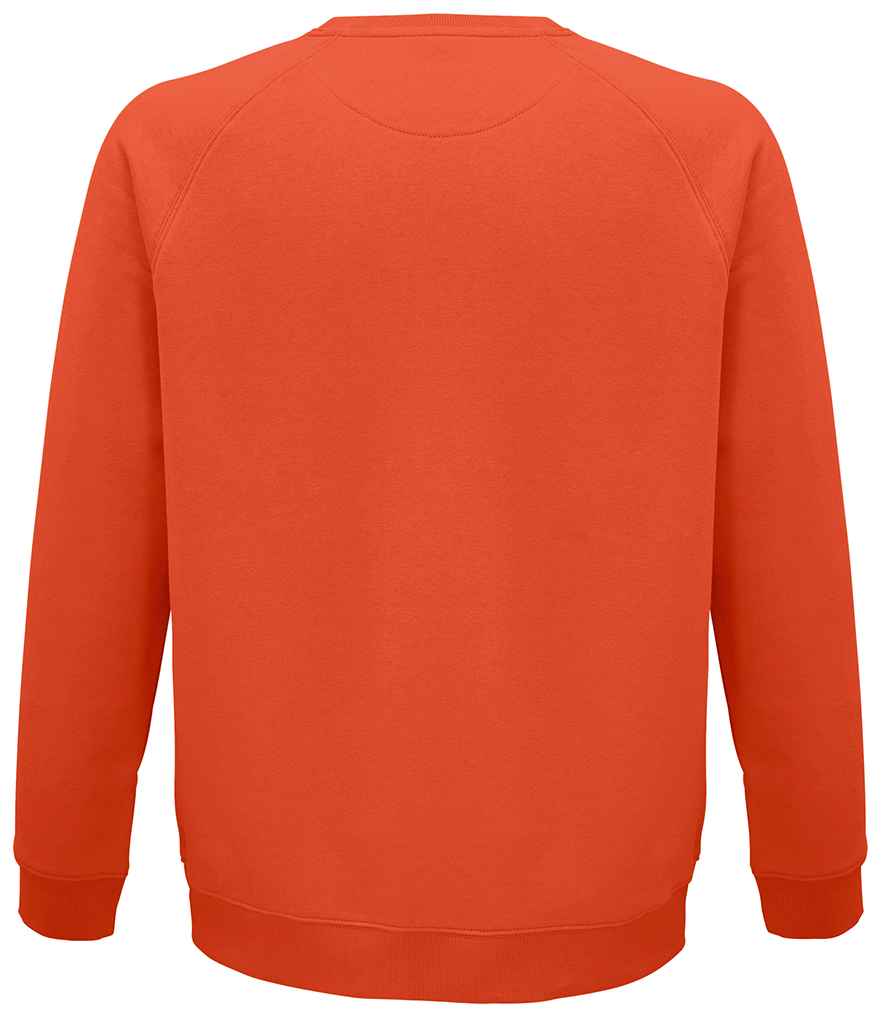 SOL'S Unisex Space Organic Raglan Sweatshirt - Burnt Orange (03567)