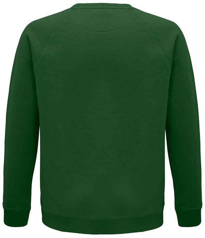 SOL'S Unisex Space Organic Raglan Sweatshirt - Bottle Green (03567)