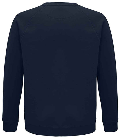 SOL'S Unisex Space Organic Raglan Sweatshirt - French Navy (03567)