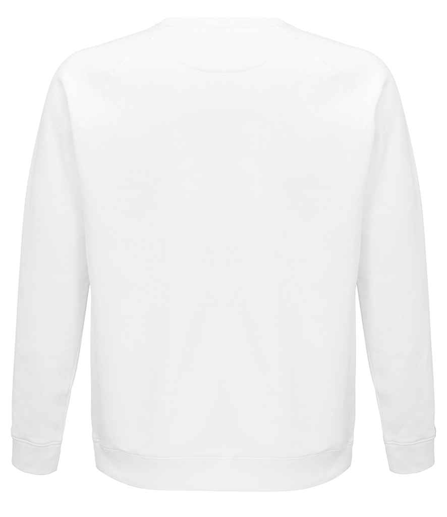 SOL'S Unisex Space Organic Raglan Sweatshirt - White (03567)