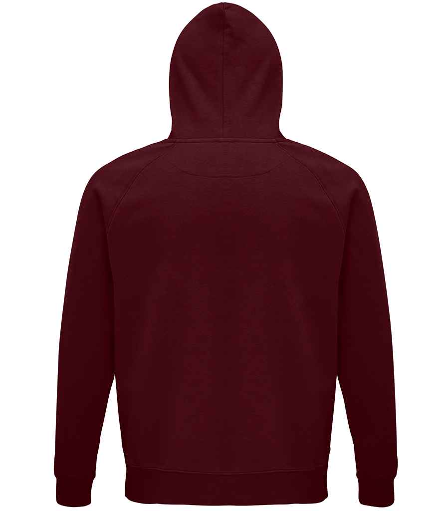 SOL'S Unisex Stellar Organic Hoodie - Burgundy (03568)