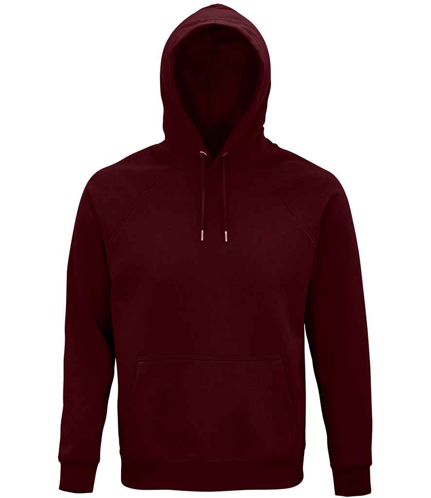 SOL'S Unisex Stellar Organic Hoodie - Burgundy (03568)